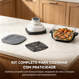 Carregar imagem no visualizador da galeria, Air Fryer Kookin 4,2L Branca 1700W