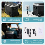 Carregar imagem no visualizador da galeria, Geladeira Automotiva Portátil 45L Kookin Compressor 12V/24V 110V/220V