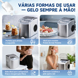 Carregar imagem no visualizador da galeria, Máquina de Gelo KOOKIN, KNMG-12