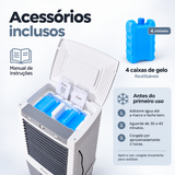 Carregar imagem no visualizador da galeria, Climatizador De Ar Kookin Knca850 3 Velocidades Com Rodízios