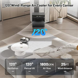 Carregar imagem no visualizador da galeria, Climatizador de Ar Evaporativo Kookin 20L 100W com Controle Remoto e Timer de 12 Horas