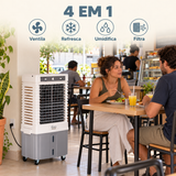 Carregar imagem no visualizador da galeria, Climatizador De Ar Kookin Knca850 3 Velocidades Com Rodízios